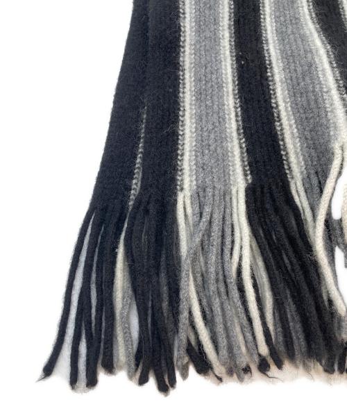 COMME des GARCONS SHIRT（コムデギャルソンシャツ）COMME des GARCONS SHIRT (コムデギャルソンシャツ) ウールマフラー グレーの古着・服飾アイテム