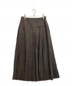 AURALEEオーラリー）の古着「22AW SUPER FINE TROPICAL WOOL PLEATED」｜チャコールグレー