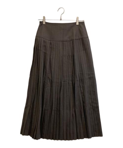 AURALEE（オーラリー）AURALEE (オーラリー) 22AW SUPER FINE TROPICAL WOOL PLEATED チャコールグレー サイズ:1の古着・服飾アイテム