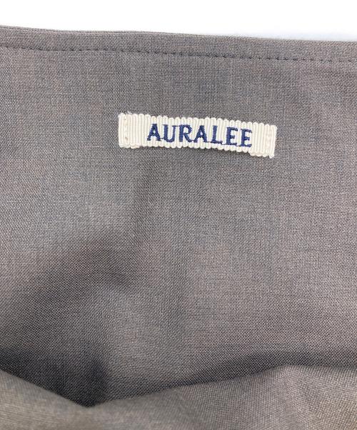AURALEE（オーラリー）AURALEE (オーラリー) 22AW SUPER FINE TROPICAL WOOL PLEATED チャコールグレー サイズ:1の古着・服飾アイテム