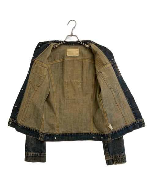 LEVI'S（リーバイス）LEVI'S (リーバイス) リペアデニムジャケット インディゴ サイズ:SIZE Mの古着・服飾アイテム