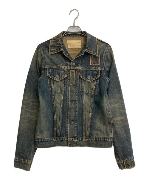 LEVI'S（リーバイス）LEVI'S (リーバイス) リペアデニムジャケット インディゴ サイズ:SIZE Mの古着・服飾アイテム