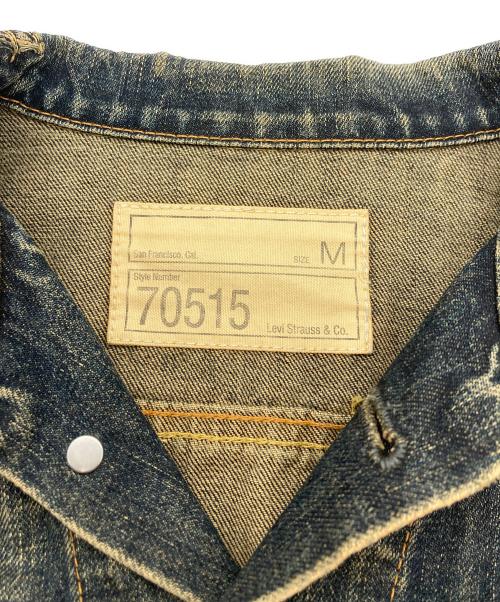 LEVI'S（リーバイス）LEVI'S (リーバイス) リペアデニムジャケット インディゴ サイズ:SIZE Mの古着・服飾アイテム