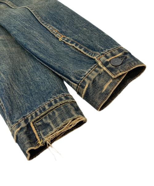 LEVI'S（リーバイス）LEVI'S (リーバイス) リペアデニムジャケット インディゴ サイズ:SIZE Mの古着・服飾アイテム