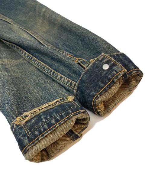 LEVI'S（リーバイス）LEVI'S (リーバイス) リペアデニムジャケット インディゴ サイズ:SIZE Mの古着・服飾アイテム