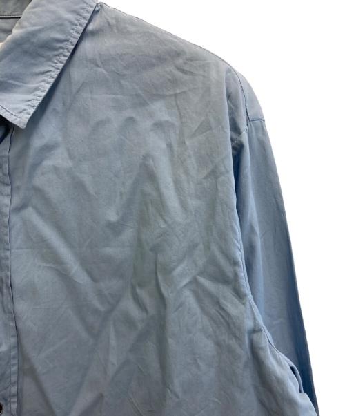Martin Margiela 10（マルタン・マルジェラ 10）Martin Margiela 10 (マルタン・マルジェラ 10) レギュラーカラーシャツ ブルー サイズ:50の古着・服飾アイテム