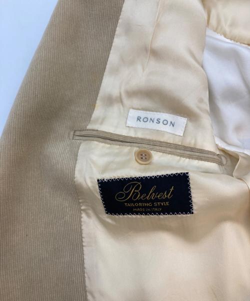 Belvest（ベルヴェスト）Belvest (ベルヴェスト) テーラードジャケット ベージュ サイズ:SIZE 48の古着・服飾アイテム