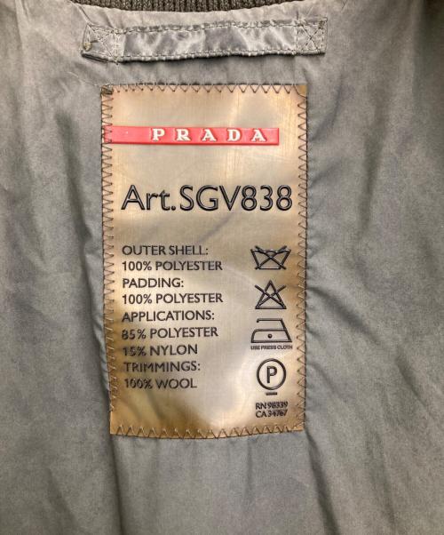 PRADA SPORTS（プラダスポーツ）PRADA SPORTS (プラダスポーツ) パデットジャケット グレー サイズ:48の古着・服飾アイテム