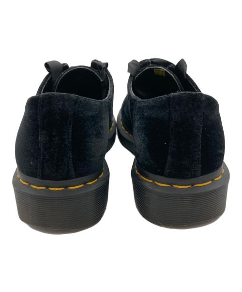 Dr.Martens（ドクターマーチン）Dr.Martens (ドクターマーチン) ベルベットローファー ブラック サイズ:37の古着・服飾アイテム