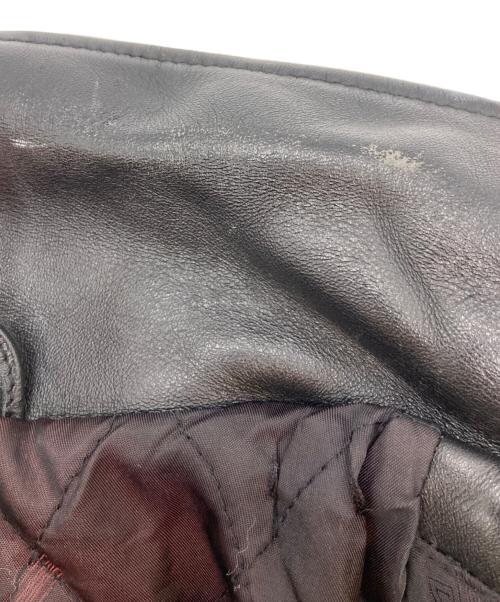 HARLEY-DAVIDSON（ハーレーダビッドソン）HARLEY-DAVIDSON (ハーレーダビッドソン) シングルライダースジャケット ブラック サイズ:Mの古着・服飾アイテム