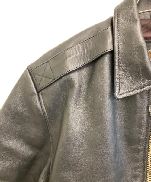 HARLEY-DAVIDSON（ハーレーダビッドソン）HARLEY-DAVIDSON (ハーレーダビッドソン) シングルライダースジャケット ブラック サイズ:Mの古着・服飾アイテム