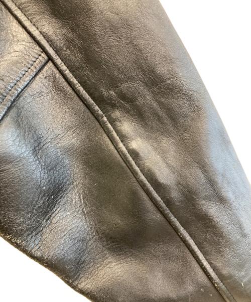 HARLEY-DAVIDSON（ハーレーダビッドソン）HARLEY-DAVIDSON (ハーレーダビッドソン) シングルライダースジャケット ブラック サイズ:Mの古着・服飾アイテム