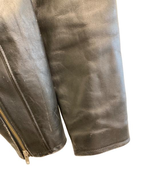 HARLEY-DAVIDSON（ハーレーダビッドソン）HARLEY-DAVIDSON (ハーレーダビッドソン) シングルライダースジャケット ブラック サイズ:Mの古着・服飾アイテム