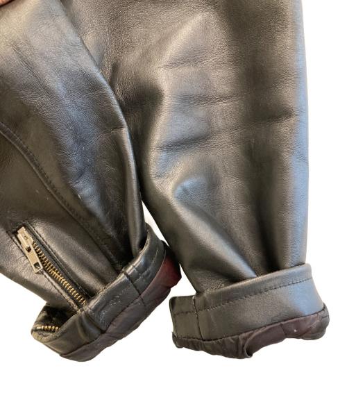 HARLEY-DAVIDSON（ハーレーダビッドソン）HARLEY-DAVIDSON (ハーレーダビッドソン) シングルライダースジャケット ブラック サイズ:Mの古着・服飾アイテム