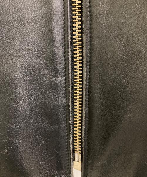 HARLEY-DAVIDSON（ハーレーダビッドソン）HARLEY-DAVIDSON (ハーレーダビッドソン) シングルライダースジャケット ブラック サイズ:Mの古着・服飾アイテム