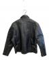 HARLEY-DAVIDSON (ハーレーダビッドソン) シングルライダースジャケット ブラック サイズ:M：14000円