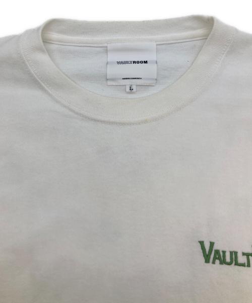 VAULTROOM（ボルトルーム）vaultroom (ボルトルーム) Tシャツ ホワイト サイズ:Lの古着・服飾アイテム