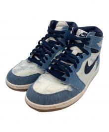NIKE（ナイキ）の古着「Air Jordan 1 Retro High OG」｜ホワイト×ネイビー
