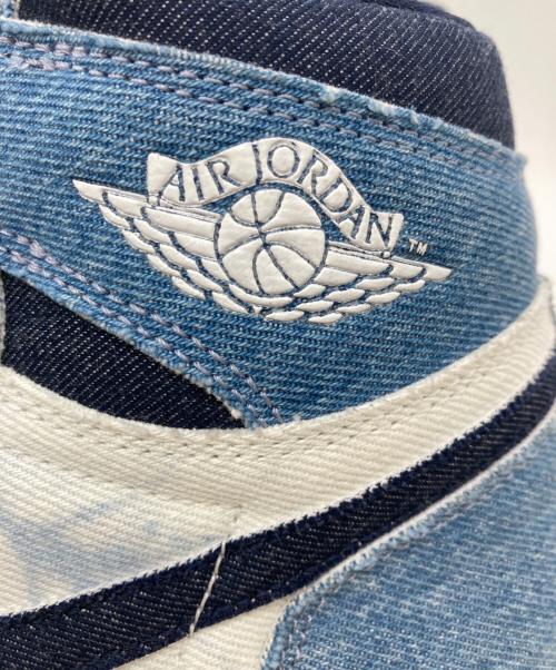 NIKE（ナイキ）NIKE (ナイキ) Air Jordan 1 Retro High OG ホワイト×ネイビー サイズ:27.5の古着・服飾アイテム