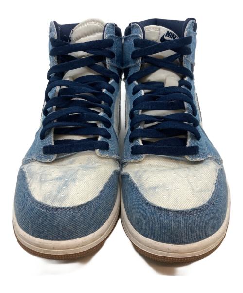 NIKE（ナイキ）NIKE (ナイキ) Air Jordan 1 Retro High OG ホワイト×ネイビー サイズ:27.5の古着・服飾アイテム