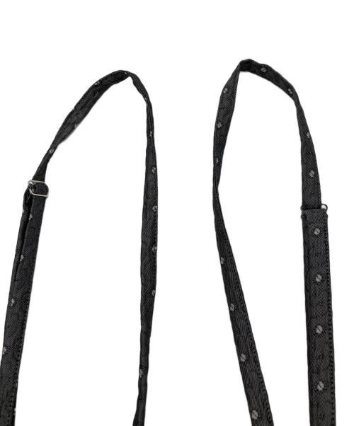 Bluelea（ブルレア）Bluelea (ブルレア) Dot Jacquard suspenders skirt グレー サイズ:36の古着・服飾アイテム