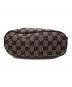 中古・古着 GUCCI (グッチ) CGキャンバスポーチ ブラウン×ブラック サイズ:-：10000円