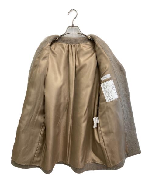 boutique ordinary（ブティークオーディナリー）Boutique Ordinary (ブティークオーディナリー) long Shaggy Coat ベージュ サイズ:FREE 未使用品の古着・服飾アイテム
