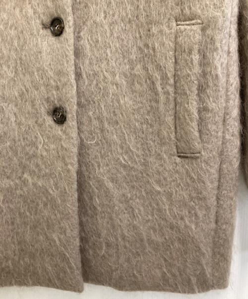 boutique ordinary（ブティークオーディナリー）Boutique Ordinary (ブティークオーディナリー) long Shaggy Coat ベージュ サイズ:FREE 未使用品の古着・服飾アイテム