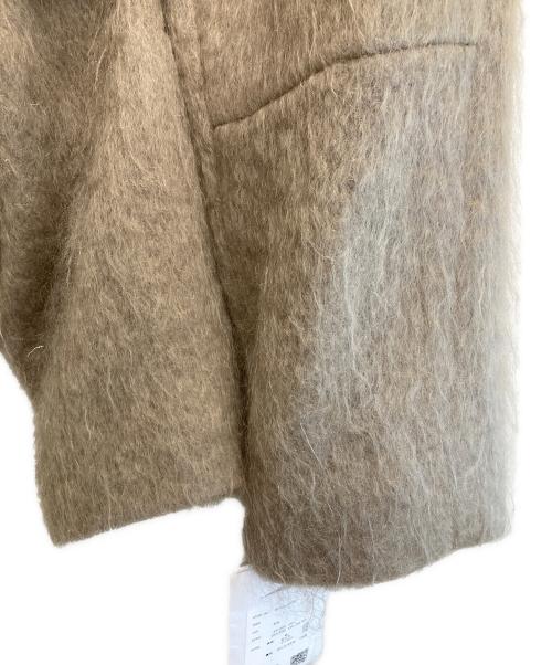 boutique ordinary（ブティークオーディナリー）Boutique Ordinary (ブティークオーディナリー) long Shaggy Coat ベージュ サイズ:FREE 未使用品の古着・服飾アイテム