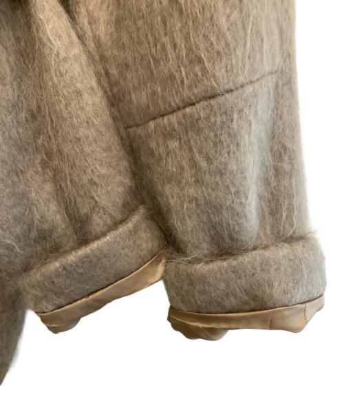 boutique ordinary（ブティークオーディナリー）Boutique Ordinary (ブティークオーディナリー) long Shaggy Coat ベージュ サイズ:FREE 未使用品の古着・服飾アイテム