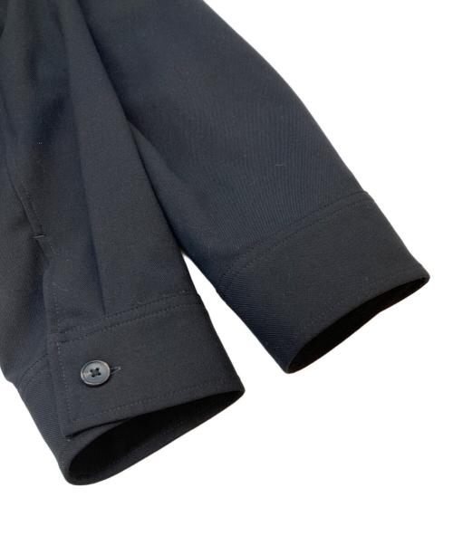 theory（セオリー）theory (セオリー) Bond Wool Twill Overshirt ブラック サイズ:SIZE Mの古着・服飾アイテム