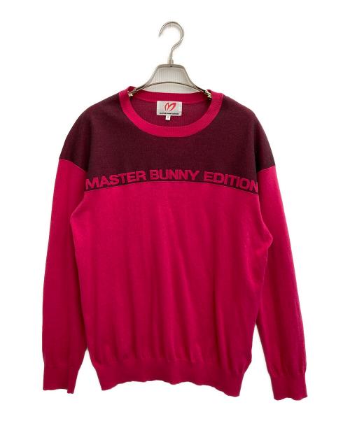 MASTER BUNNY EDITION（マスターバニーエディション）MASTER BUNNY EDITION (マスターバニーエディション) ニット ピンク サイズ:5の古着・服飾アイテム