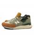 NEW BALANCE (ニューバランス) スニーカー ベージュ サイズ:27cm：15000円