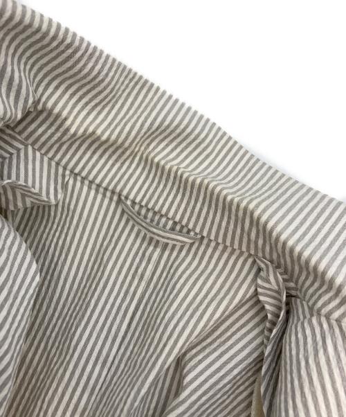 Belvest（ベルヴェスト）Belvest (ベルヴェスト) TOMORROW LAND (トゥモローランド) テーラードジャケット ライトグレー×ホワイト サイズ:1の古着・服飾アイテム