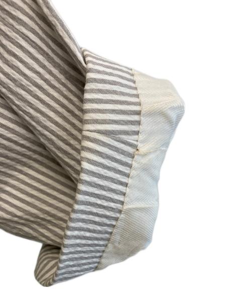 Belvest（ベルヴェスト）Belvest (ベルヴェスト) TOMORROW LAND (トゥモローランド) テーラードジャケット ライトグレー×ホワイト サイズ:1の古着・服飾アイテム