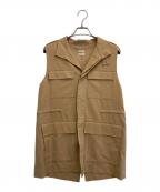 POSTELEGANTポステレガント）の古着「ジレ」｜ブラウン