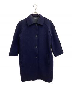 中古・古着通販】JIL SANDER (ジルサンダー) ロングコート ネイビー