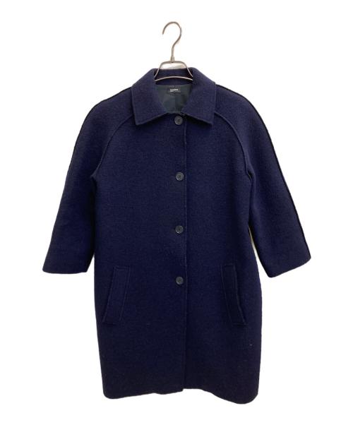 JIL SANDER NAVY（ジルサンダー ネイビー）JIL SANDER NAVY (ジルサンダー ネイビー) ウールコート ネイビー サイズ:32の古着・服飾アイテム