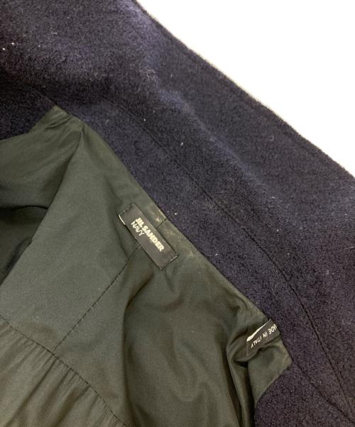 JIL SANDER NAVY（ジルサンダー ネイビー）JIL SANDER NAVY (ジルサンダー ネイビー) ウールコート ネイビー サイズ:32の古着・服飾アイテム