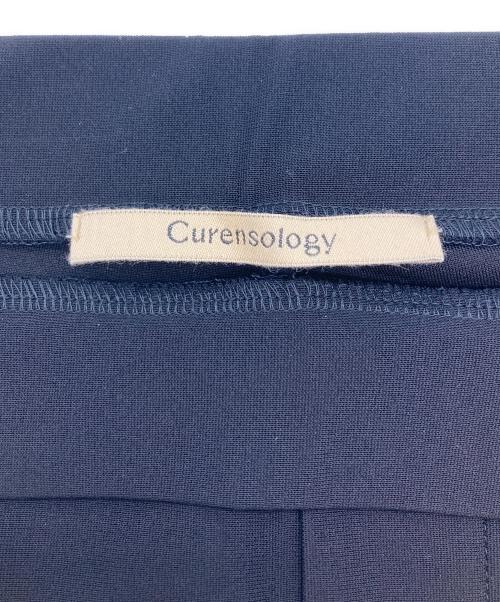 Curensology（カレンソロジー）Curensology (カレンソロジー) 25SSハイテンションフレアパンツ ブラック サイズ:38 未使用品の古着・服飾アイテム