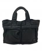 PORTERポーター）の古着「TANKER ハンドバッグ」｜ブラック