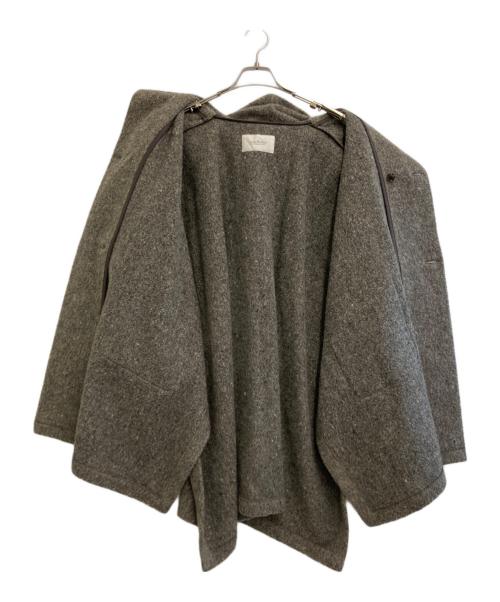 nest Robe（ネストローブ）nest Robe (ネストローブ) フーデッドポンチョコート グレー サイズ:freeの古着・服飾アイテム
