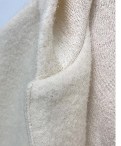 nest Robe（ネストローブ）nest Robe (ネストローブ) フードショールベスト ホワイト サイズ:freeの古着・服飾アイテム