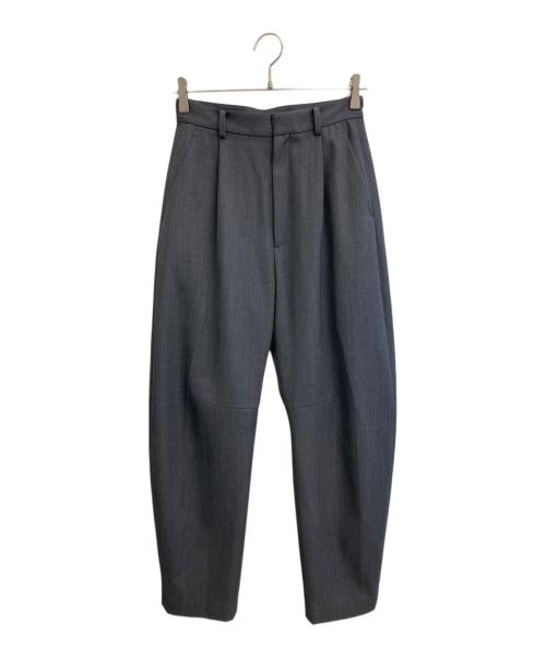 6(ROKU) BEAUTY&YOUTH（ロク ビューティーアンドユース）6(ROKU) BEAUTY&YOUTH (ロク ビューティーアンドユース) 25ss P/W バレルパンツ グレー サイズ:34の古着・服飾アイテム