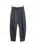 6(ROKU) BEAUTY&YOUTH（ロク ビューティーアンドユース）の古着「25ss P/W バレルパンツ」｜グレー