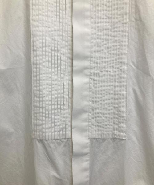Traditional Weatherwear（トラディショナルウェザーウェア）Traditional Weatherwear (トラディショナルウェザーウェア) バンドカラーシャツ ホワイト サイズ:XSの古着・服飾アイテム