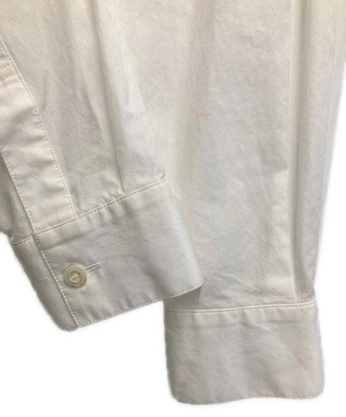 Traditional Weatherwear（トラディショナルウェザーウェア）Traditional Weatherwear (トラディショナルウェザーウェア) バンドカラーシャツ ホワイト サイズ:XSの古着・服飾アイテム