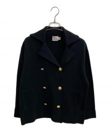 Traditional Weatherwear（トラディショナルウェザーウェア）の古着「ニットジャケット」｜ブラック