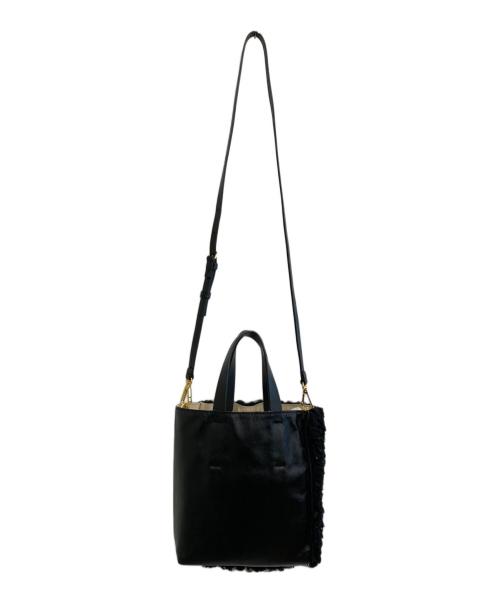 MARNI（マルニ）MARNI (マルニ) MUSEO SOFT MINI TOTE BAG ブラックの古着・服飾アイテム