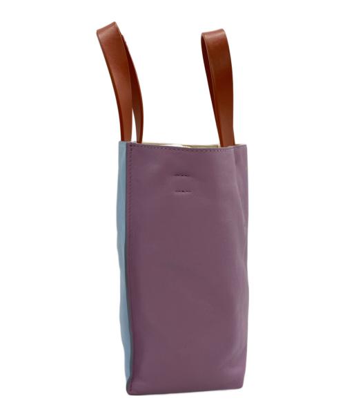 MARNI（マルニ）MARNI (マルニ) Museo Softミニバッグ ブルー×パープルの古着・服飾アイテム